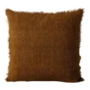 Vintage Linen Fringe Cushion Range In Tobacco 1 Vintage Linen Fringe Cushion Range In Tobacco -Home Bedding Shop 373186000 740925550 1 1 720x928