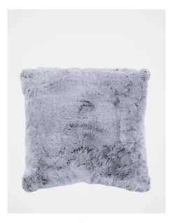 Heritage Oslo Faux Fur Cushion Grey