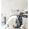 Chambray Fringe Bedlinen Collection In Natural -Home Bedding Shop 650185390 948063160 1 1 720x928