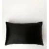 Heritage Luxe Silk Pillowcase In Black -Home Bedding Shop 653987980 877469770 1 720x928