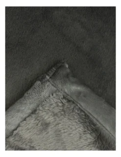 Heritage Faux Mink Blanket Charcoal -Home Bedding Shop 656045110 656044480 4 720x928