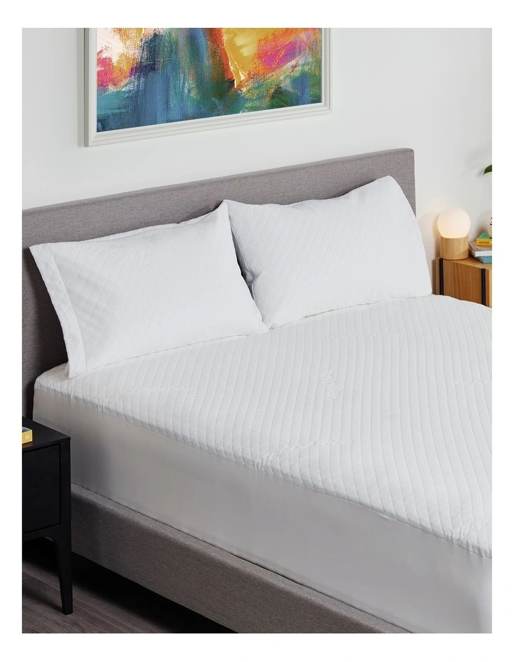 Aero Cotton Quilted Waterproof Pillow Protector 4 Aero Cotton Quilted Waterproof Pillow Protector - Image 2