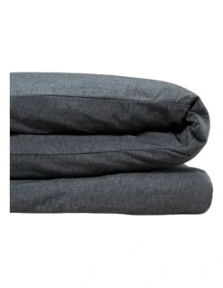 Calvin Klein Modern Cotton Harrison Quilt Cover In Charcoal -Home Bedding Shop 710870410 710856910 2 1 720x928