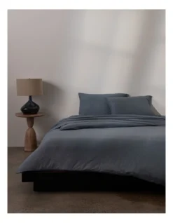 Calvin Klein Modern Cotton Harrison Quilt Cover In Dusk