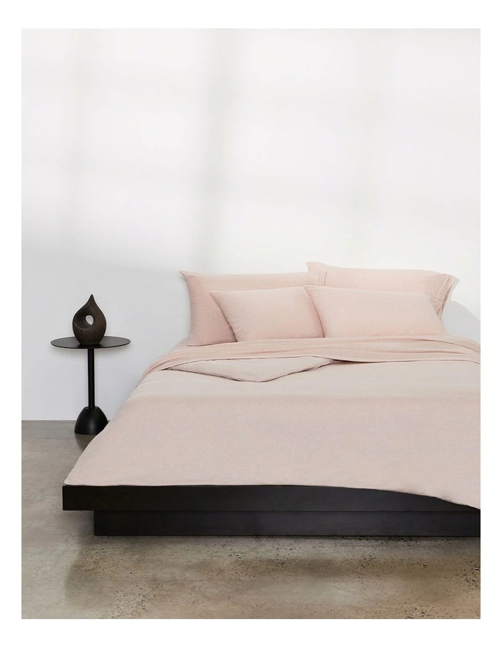 Calvin Klein Modern Cotton Harrison Quilt Cover In Pink Sand 3 Calvin Klein Modern Cotton Harrison Quilt Cover In Pink Sand