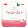 Homestead Australian 80% Duck Down With 20% Duck Feather All Seasons Quilt