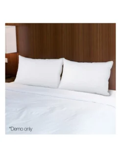 Duck Feather Down Twin Pack Pillow -Home Bedding Shop 757641070 3 720x928