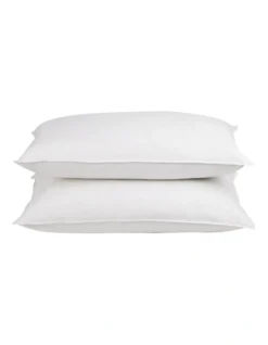 Set Of 2 Goose Feather And Down Pillow -Home Bedding Shop 757641340 3 720x928
