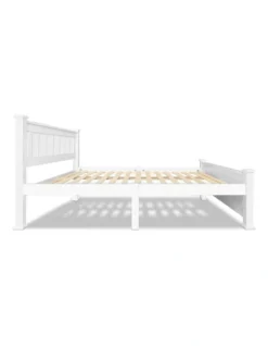 Single Size Wooden Bed Frame White -Home Bedding Shop 758131480 5 720x928