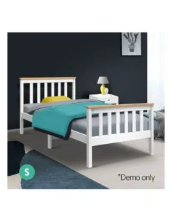 Single Wooden Bed Frame PONY Timber Mattress Base Bedroom Furniture Kids -Home Bedding Shop 758131750 3 720x928