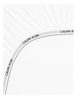 Calvin Klein Modern Cotton Harrison Sheeting In White -Home Bedding Shop 771590800 771590350 2 1 720x928