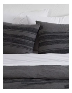 Calvin Klein Modern Cotton Harrison Sheeting In White -Home Bedding Shop 771590800 771590350 3 720x928