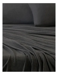 Calvin Klein Modern Cotton Harrison Sheeting In Charcoal -Home Bedding Shop 771590800 771590620 5 1 720x928