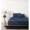 Calvin Klein Modern Cotton Harrison Sheeting In Heather Midnight