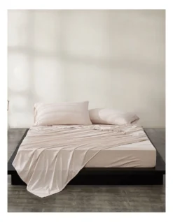 Calvin Klein Modern Cotton Harrison Sheeting In Alabaster