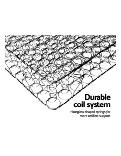 Single Size Mattress Bed Medium Firm Foam Bonnell Spring 16cm -Home Bedding Shop 780381010 6 720x928