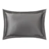Lanham Silk Tailored Pillowcase In Flint -Home Bedding Shop 787462570 1 720x928