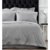 Millennia 1200TC Tailored Quilt Cover In Silver Grey