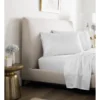 Tencel Lyocell Fibre & Cotton Sheet Set In White -Home Bedding Shop 787490830 1 720x928