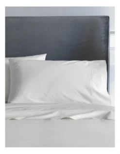 Egyptian Blend Sateen 600TC Sheet Set In Snow