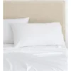 Organic Cotton Sateen 400TC Sheet Set In White -Home Bedding Shop 790614730 1 720x928