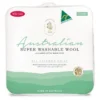 Homestead Australian Super Wash Wool With Bamboo Quilt White -Home Bedding Shop 795305350 1 720x928