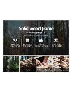 Double Size Fabric Bed Frame Headboard Grey -Home Bedding Shop 795723220 4 720x928