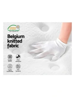 Queen Size Mattress Euro Top Bed Bonnell Spring Foam 21Cm -Home Bedding Shop 795826810 5 720x928