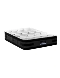 36Cm King Mattress 7 Zone Euro Top Pocket Spring Medium Firm Foam