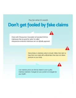 King Size Pillow Top Foam Mattress -Home Bedding Shop 795834280 3 720x928