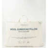 Heritage Wool Surround Pillow With Latex Core White -Home Bedding Shop 802672570 1 2 720x928