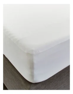 Halcyon Bamboo Jersey Waterproof Fitted Mattress Protector -Home Bedding Shop 815767030 3 1 720x928