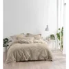 Linen House Deluxe Waffle Quilt Cover Set In Tan -Home Bedding Shop 818835220 991877050 1 720x928