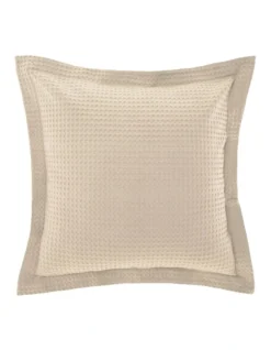 Linen House Deluxe Waffle Quilt Cover Set In Tan -Home Bedding Shop 818835220 991877050 2 720x928