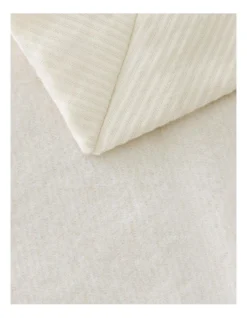 Classic Wool Blanket In Alabaster -Home Bedding Shop 825249970 3 720x928