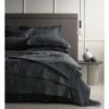 Abbotson Bedcover Collection In Carbon -Home Bedding Shop 825258880 1 720x928