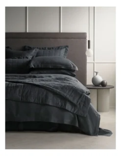 Abbotson Bedcover Collection In Carbon