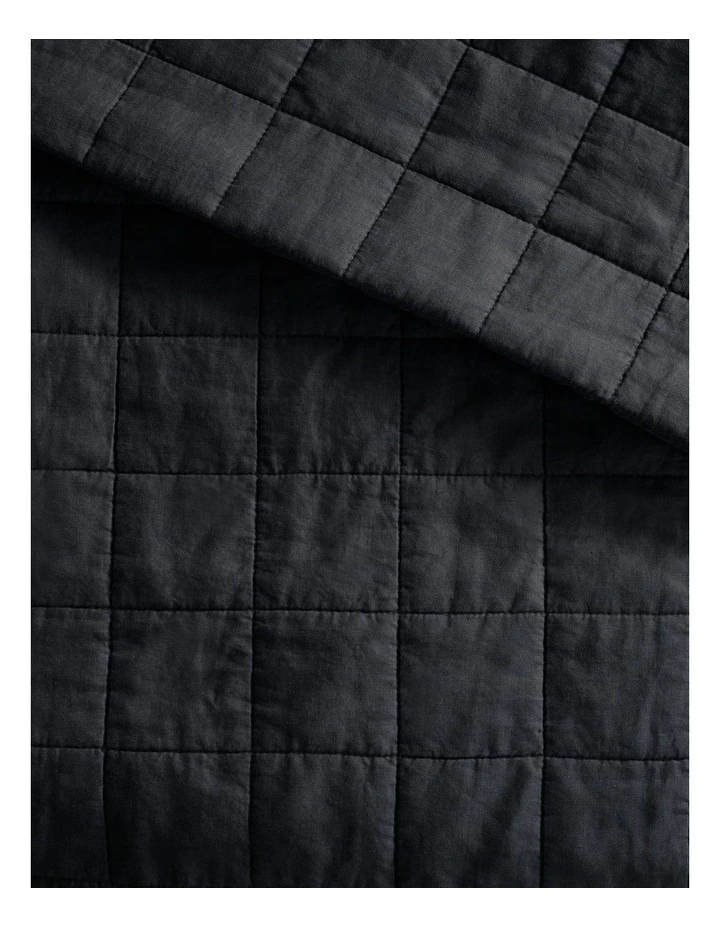 Abbotson Bedcover Collection In Carbon 4 Abbotson Bedcover Collection In Carbon - Image 2