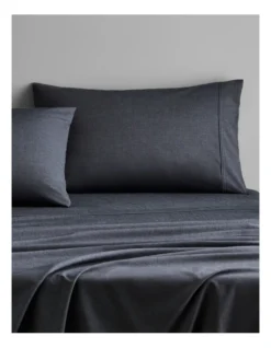 Reilly Sheet Set In Carbon -Home Bedding Shop 827035480 2 720x928