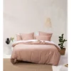 Linen House Nara 400TC Bamboo Cotton Quilt Cover Set Clay 2 Linen House Nara 400TC Bamboo Cotton Quilt Cover Set Clay -Home Bedding Shop 832974130 832976380 1 720x928