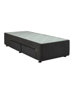 Space Saver Right Hand 2 Drawer Base Graphite