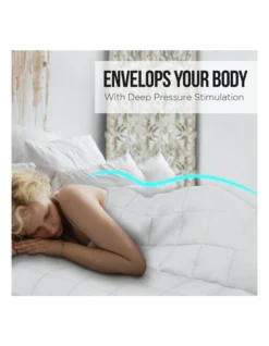 Heavy Weighted Blanket 7Kg In White 13 Heavy Weighted Blanket 7Kg In White -Home Bedding Shop 840049390 5 1 720x928