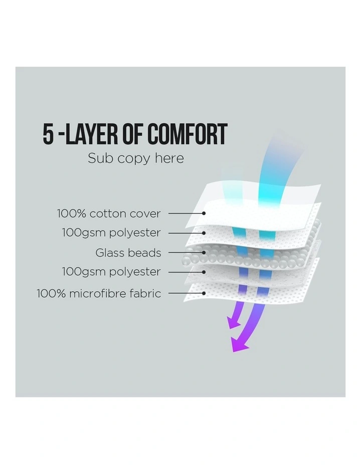 Heavy Weighted Blanket 7Kg In White 8 Heavy Weighted Blanket 7Kg In White - Image 6