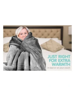 220 X 240cm Mink Blanket Double Sided Queen Soft Plush Bed Faux Throw Rug 800gsm -Home Bedding Shop 840049750 5 720x928