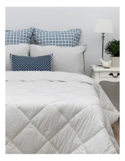 Homestead Junior Australian Washable Wool Quilt White -Home Bedding Shop 840432340 3 720x928