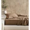 Linen House 250TC Vivienne Sheet Set In Timber -Home Bedding Shop 842034790 842030470 1 720x928