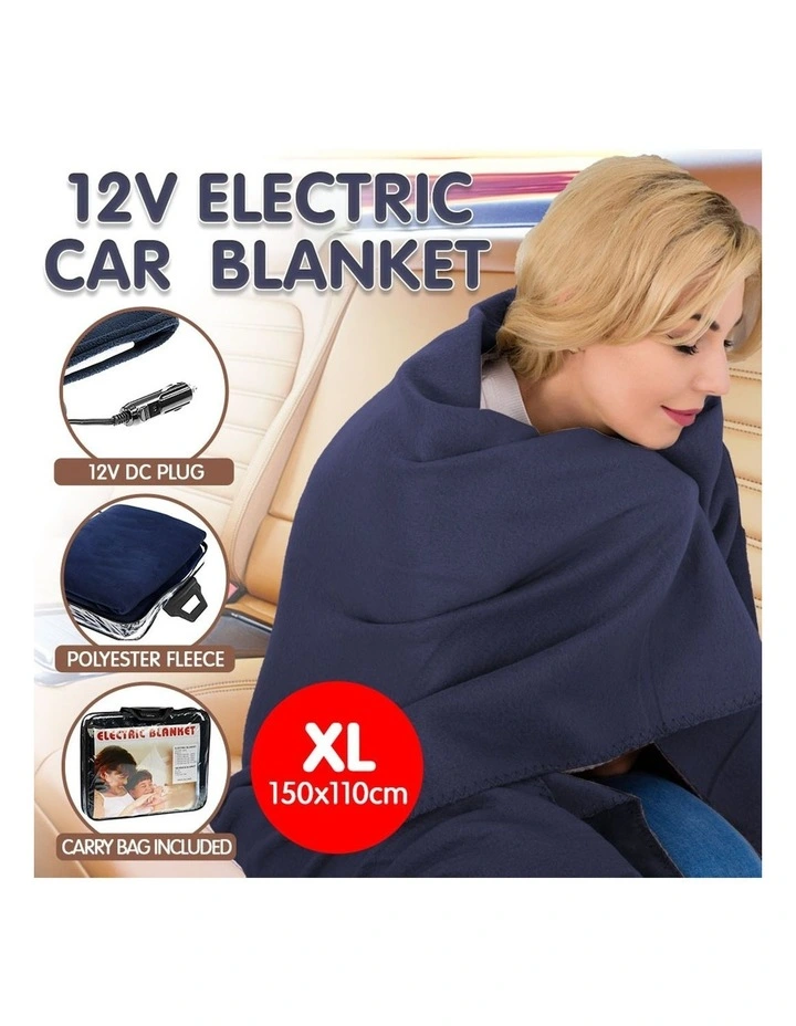 12 Volt Heated Car Blanket Travel Rug Soft Caravan Fleece Electric Throw DC Auto 8 12 Volt Heated Car Blanket Travel Rug Soft Caravan Fleece Electric Throw DC Auto - Image 6