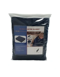 Heated Car Blanket Travel Rug Soft Caravan Fleece Electric Throw 12 Volt Dc Auto Navy Blue -Home Bedding Shop 855666820 4 720x928