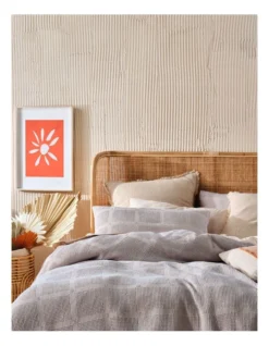 Linen House Galicia Quilt Cover Set In Blue/Sand -Home Bedding Shop 856124380 856116460 2 720x928