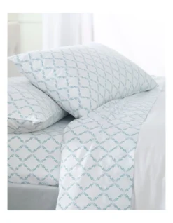Grace Printed Sheet Set Green -Home Bedding Shop 858062170 6 720x928